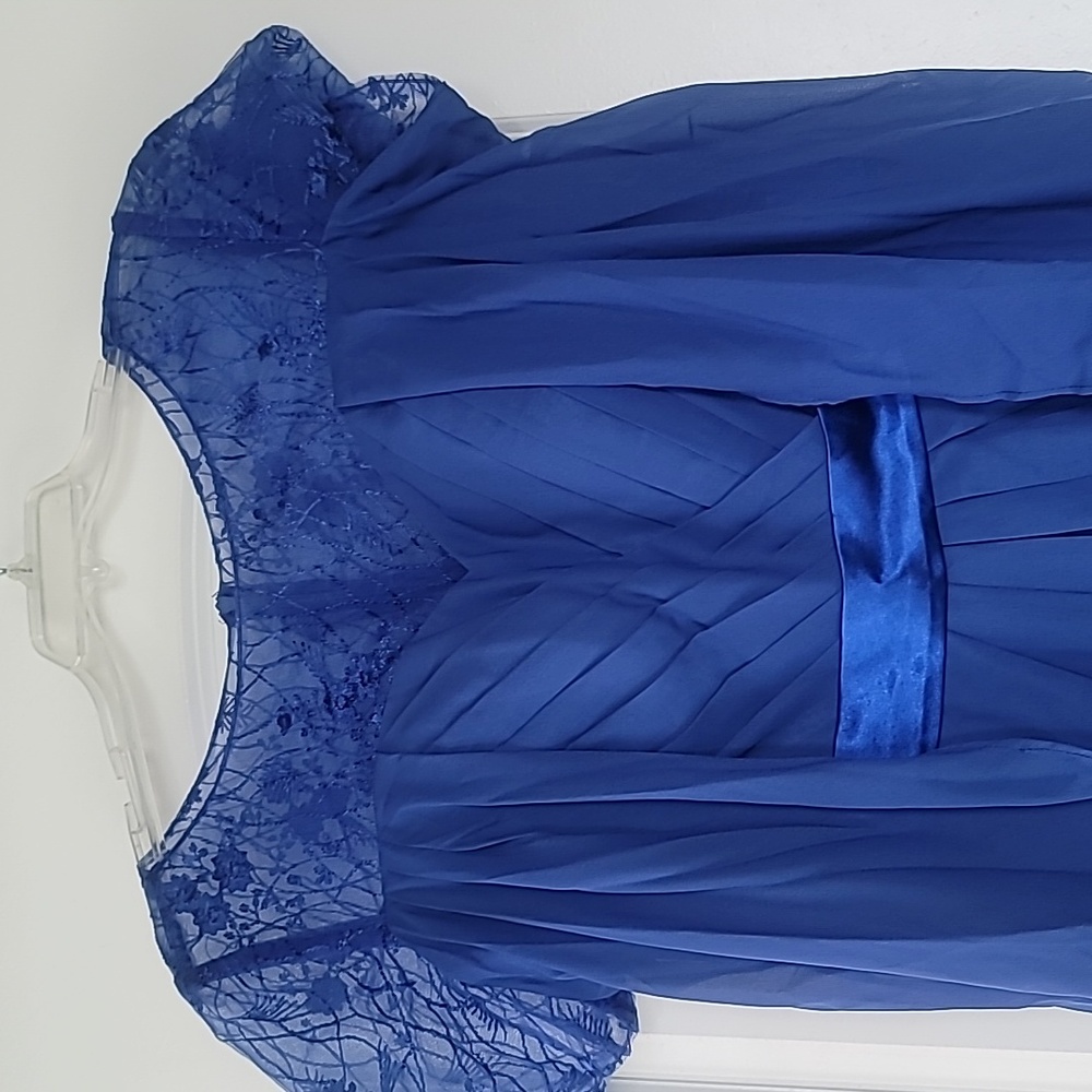 JJs House Royal Blue formal dress, tags, never worn, new